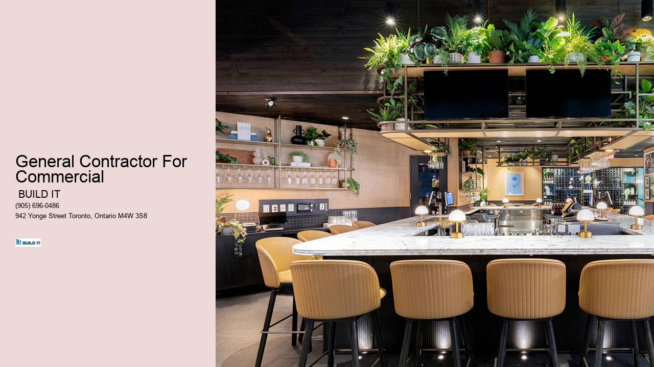 General Contractor For Commercial